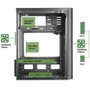 Tacens Anima AC6500 Caja Micro-ATX con Fuente 500W Negro